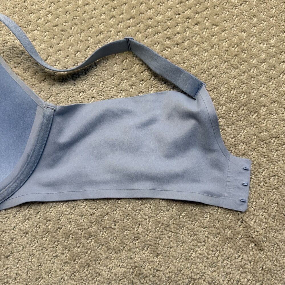 Aerie 38D Bra Blue Real Sunnie Full Coverage Underwire Back Closure T Shirt Bra - Picture 3 of 9